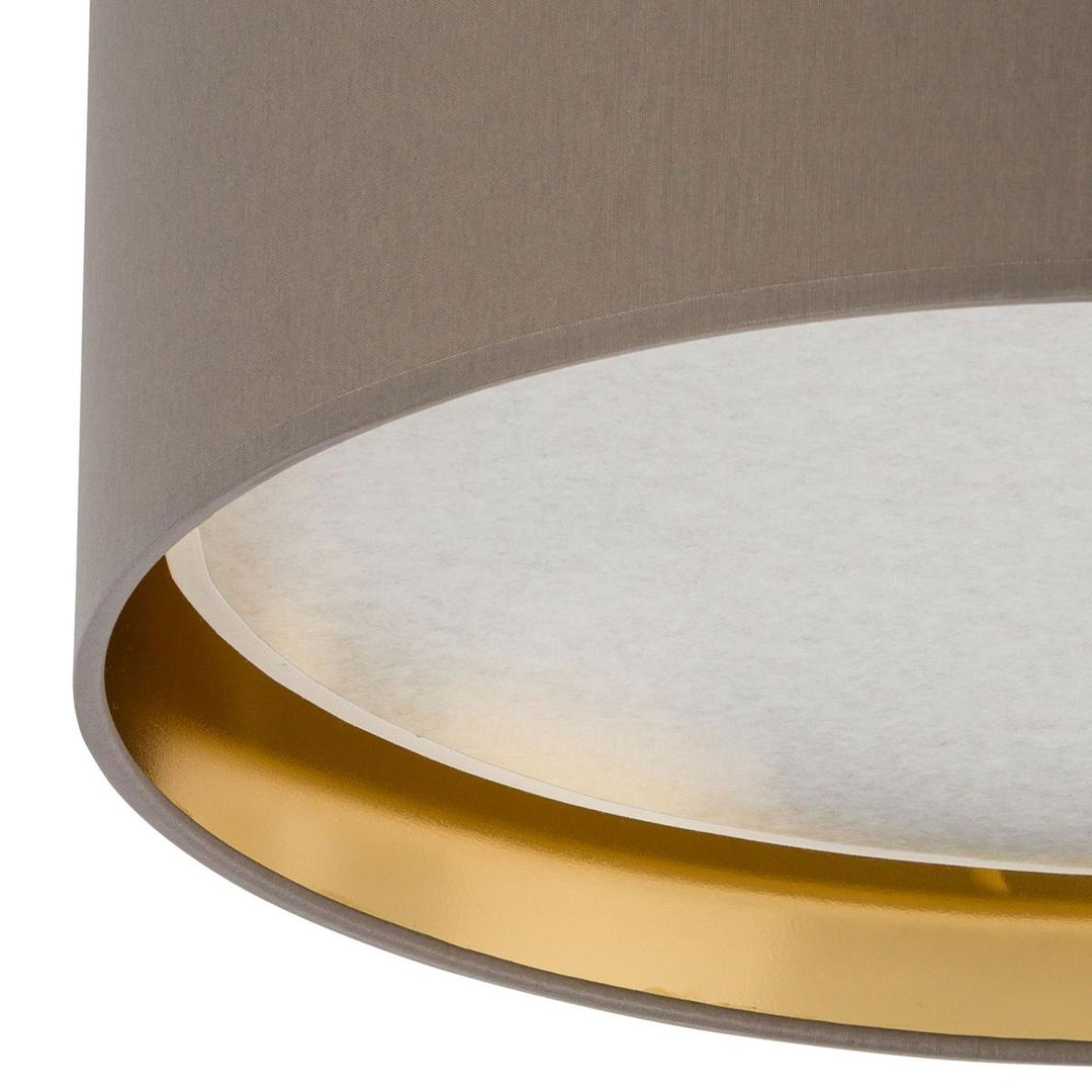 Bilbao taklampe 45 cm-Taklamper-TK Lighting-Svart / Gullfarget-TK-3376-Lightup.no