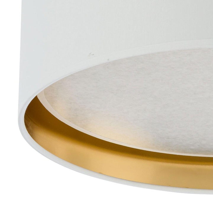 Bilbao taklampe 45 cm-Taklamper-TK Lighting-Svart / Gullfarget-TK-3376-Lightup.no