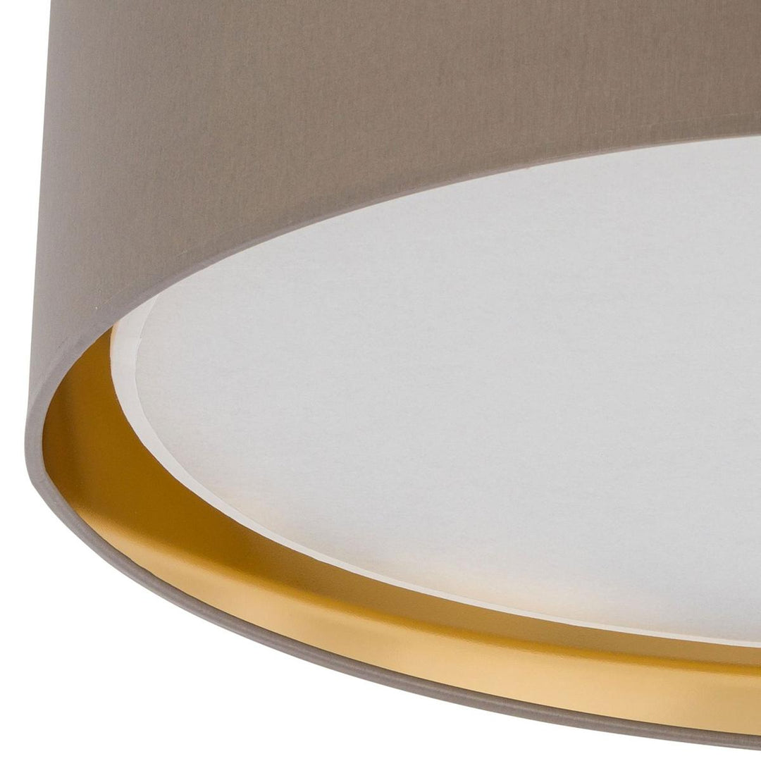 Bilbao taklampe 60 cm-Taklamper-TK Lighting-Svart / Gullfarget-TK-3432-Lightup.no