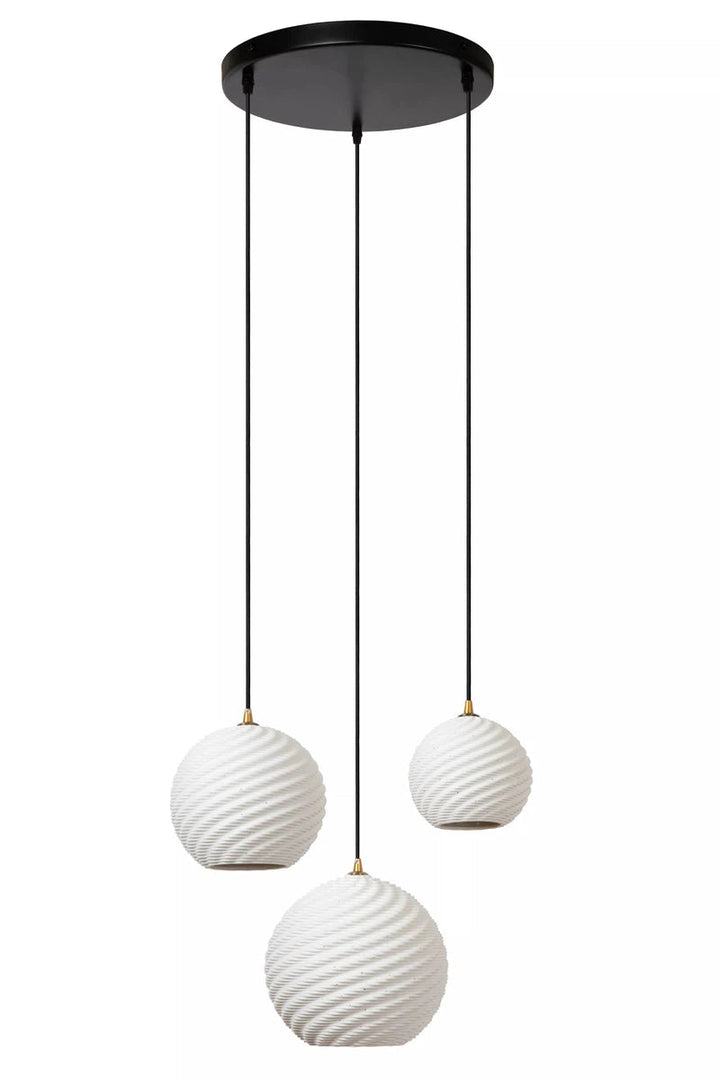 Bina takpendel 40 cm 3-lys-Takpendler-Lucide-Hvit-LC13451/03/31-Lightup.no
