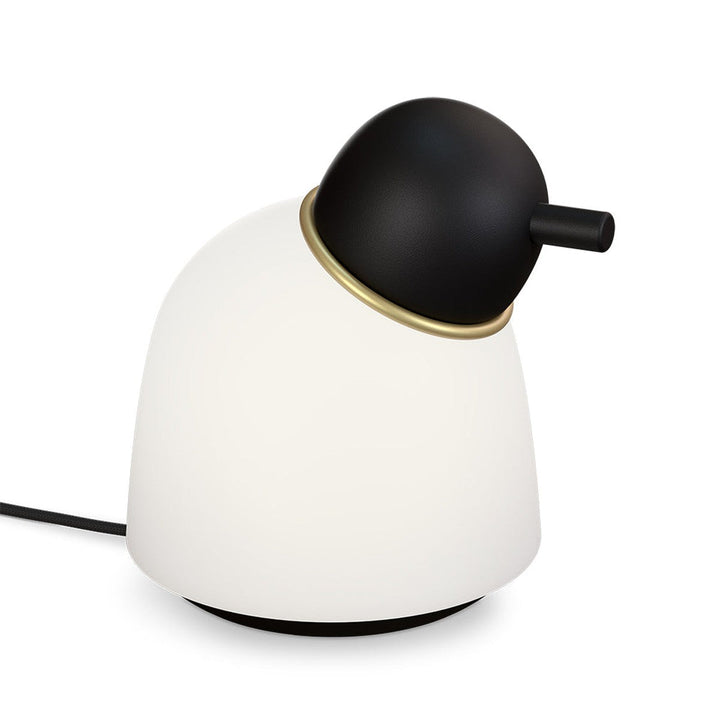 Bird bordlamp 21,5 cm-Bordlamper-Belid-Svart / Messing / Opal-4824534389-Lightup.no