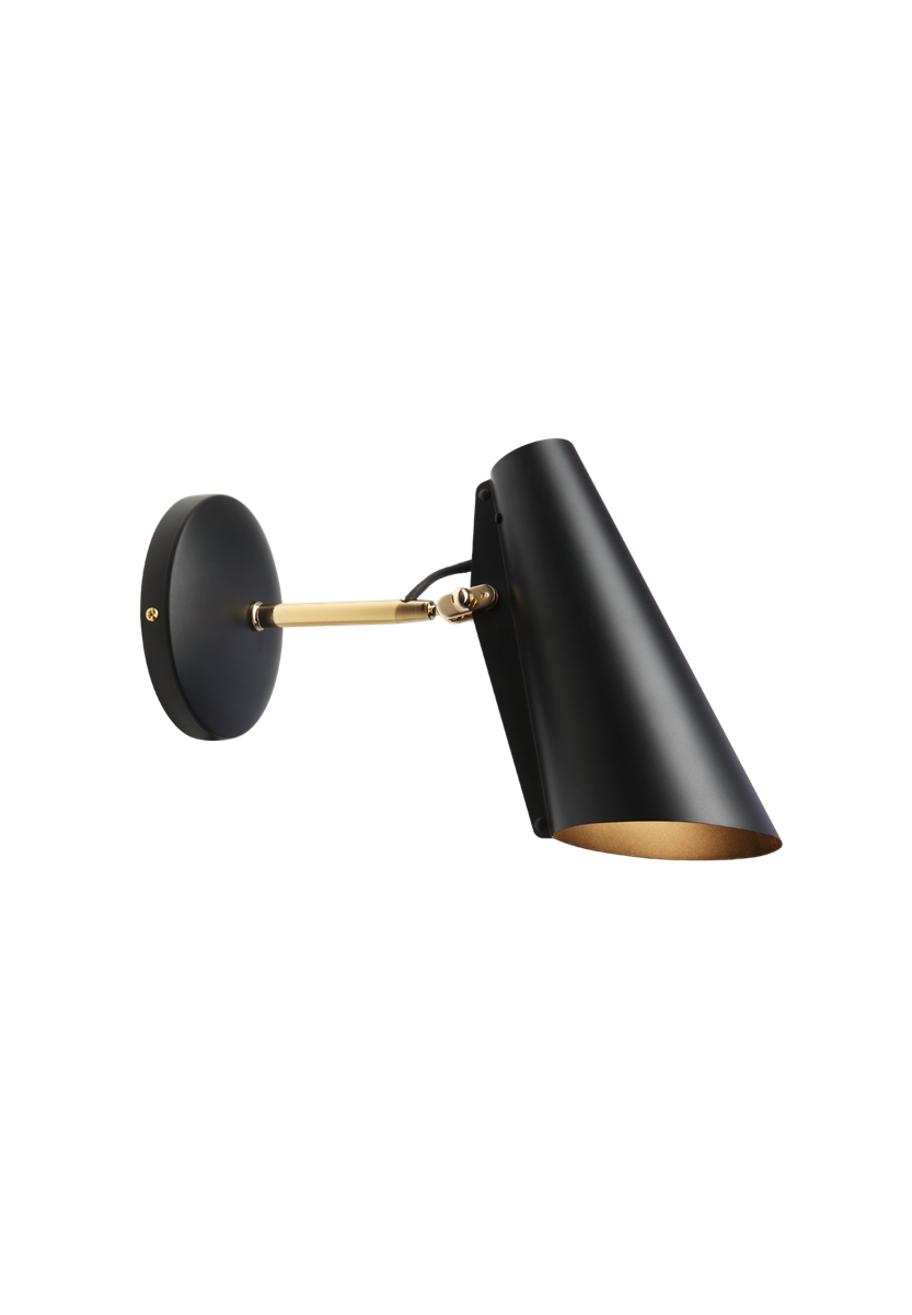 Birdy vegglampe kort-Vegglamper-Northern-Svart / Svart-NOn__618-Lightup.no