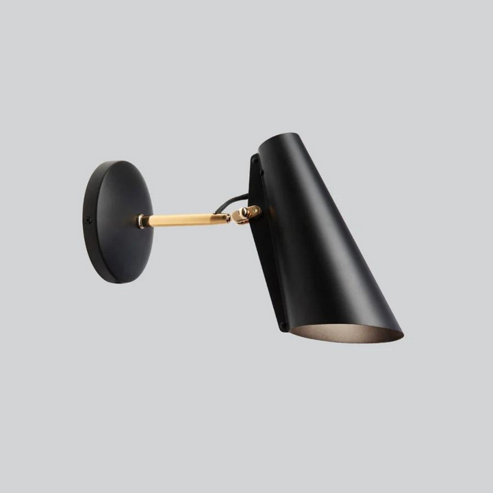 Birdy vegglampe kort-Vegglamper-Northern-Svart / Svart-NOn__618-Lightup.no