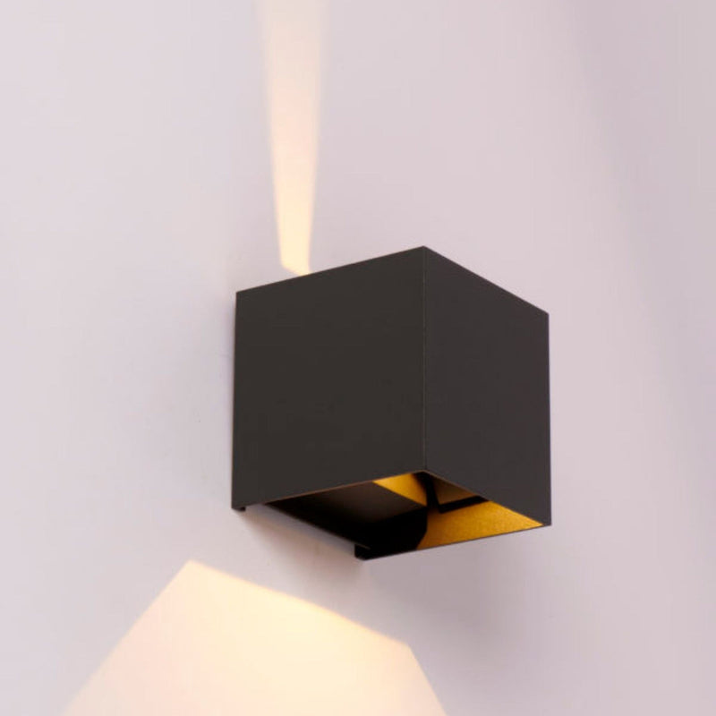 Biri vegglampe opp/ned utendørs IP54 - Grafitt-Utebelysning vegg opp og ned-Ms - belysning-9400071020-Lightup.no