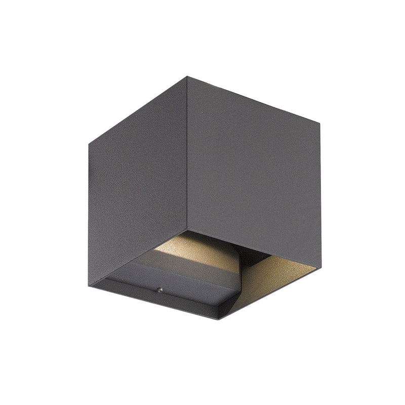Biri vegglampe opp/ned utendørs IP54 - Grafitt-Utebelysning vegg opp og ned-Ms - belysning-9400071020-Lightup.no