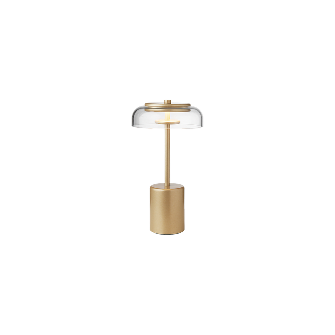Blossi bærbar bordlampe 3W 2700 Kelvin IP65 - Oppladbar-Bordlamper-Nuura-Svart / Opal-Nua__1028001-Lightup.no