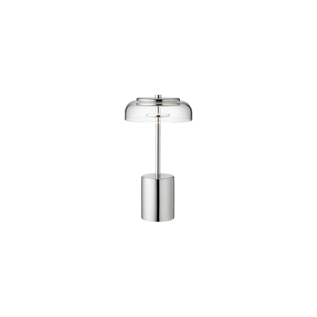 Blossi bærbar bordlampe 3W 2700 Kelvin IP65 - Oppladbar-Bordlamper-Nuura-Svart / Opal-Nua__1028001-Lightup.no