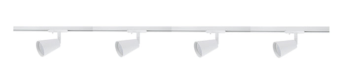 Bocca spotskinne 4 spotter 2 meter - Pure white-Spotskinner 230V-NorDesign-Hvit-387570106+389560206+389561306+389561206-4-Lightup.no