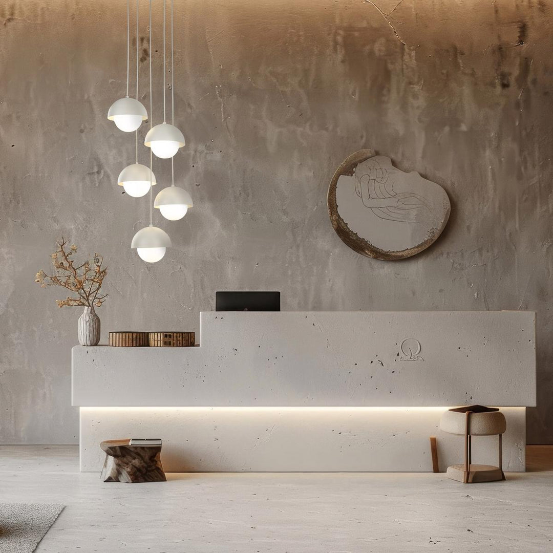 Bono takpendel 5-lys-Takpendler-TK Lighting-Gul-TK-10268-Lightup.no