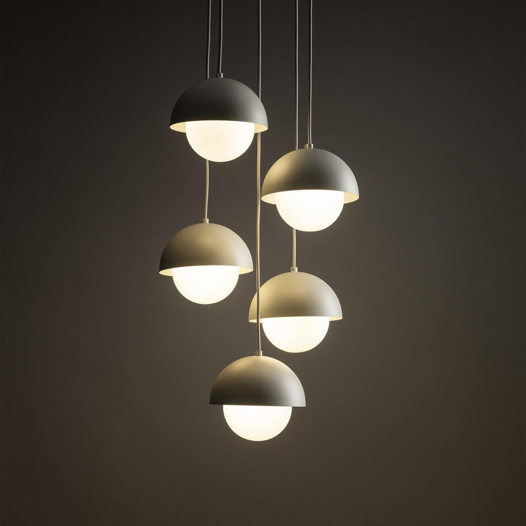 Bono takpendel 5-lys-Takpendler-TK Lighting-Gul-TK-10268-Lightup.no