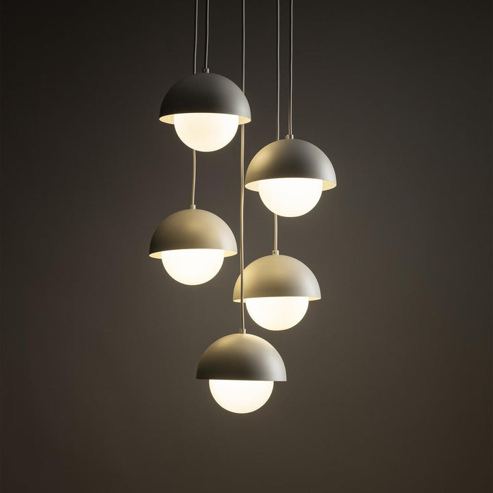 Bono takpendel 5-lys-Takpendler-TK Lighting-Gul-TK-10268-Lightup.no