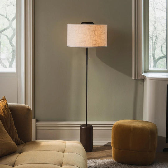 Bosco gulvlampe-Gulvlamper-Globen Lighting-Brun-106206-Lightup.no