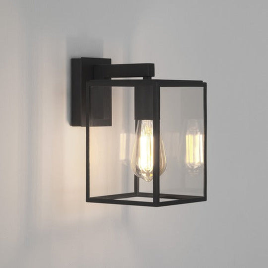 Box Lantern 270 vegglampe utendørs - Svart-Utebelysning vegg klassisk-Astro Lighting-Svart-Asg__1354003-Lightup.no