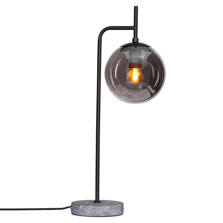 Boyle bordlampe - Røykfarget-Bordlamper-By Rydens-Røyk-Brs-4002550-4505-Lightup.no