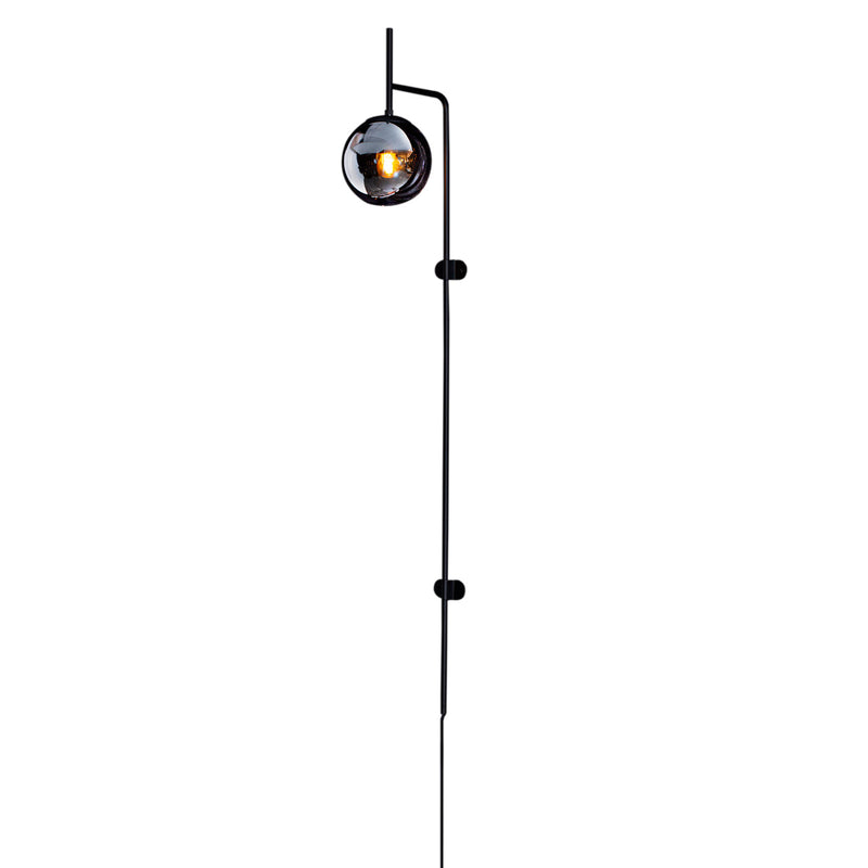 Boyle vegglampe XL - Røykfarget-Vegglamper-By Rydens-Brs-4300570-4505-Lightup.no