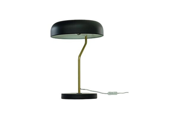 Bremen bordlampe-Bordlamper-Aneta Lighting-Svart / Messing-28052-15-25-Lightup.no