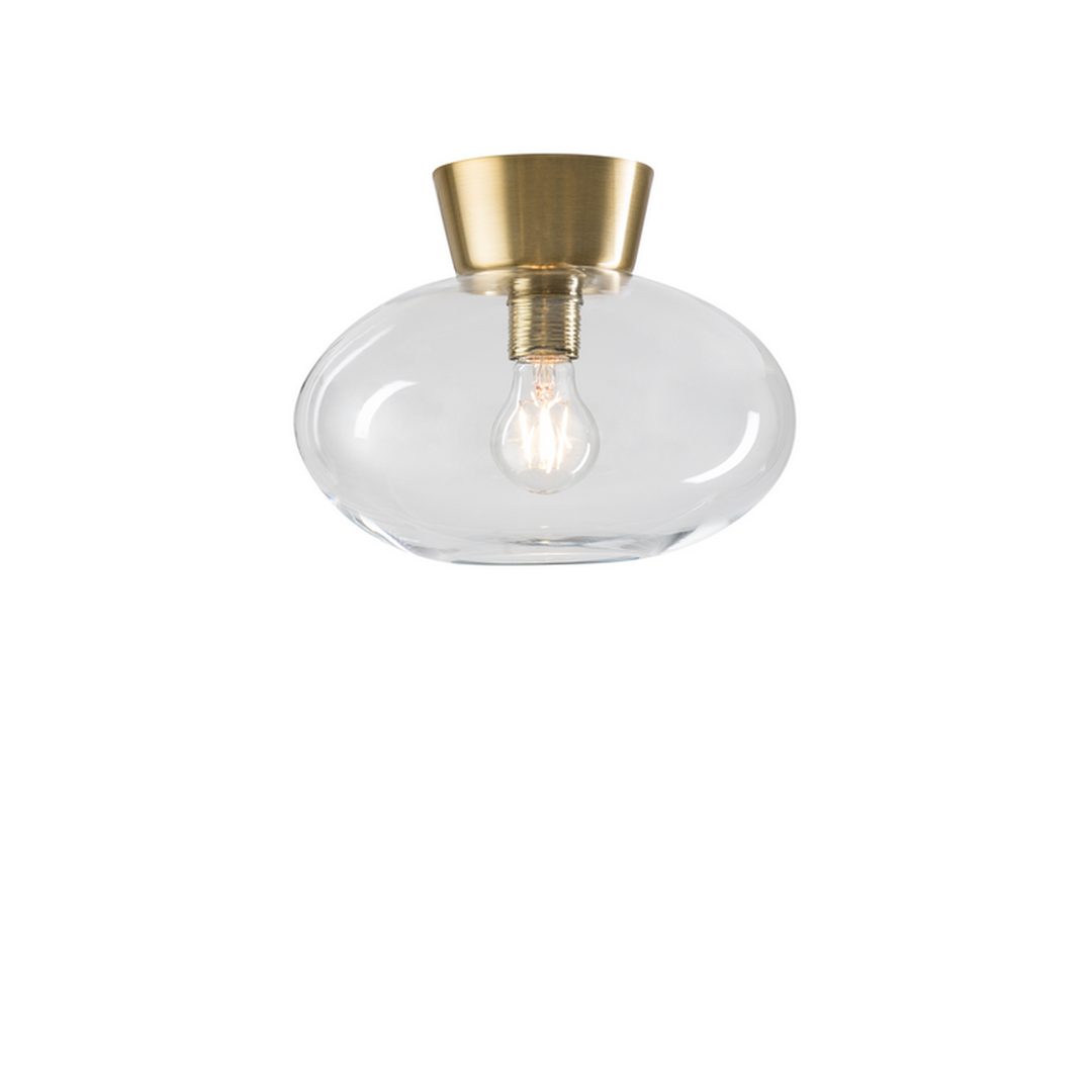 Bullo 27 cm taklampe-Taklamper-Belid-Svart / Klar-22360718-Lightup.no