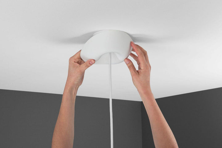 Cablecup mini 12,5 cm-Takpendler-Belid-Hvit-CC01070-Lightup.no