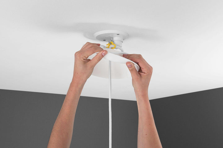 Cablecup mini 12,5 cm-Takpendler-Belid-Hvit-CC01070-Lightup.no
