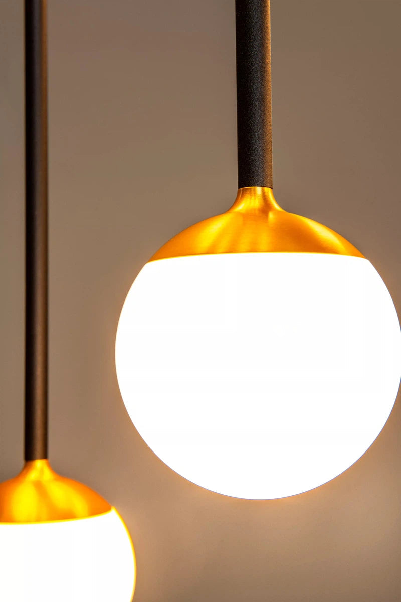 Calina takpendel 12 x 7,7W 2560 Kelvin - Dimbar-Takpendler-Lucide-Svart / Hvit-LC24404/70/30-Lightup.no