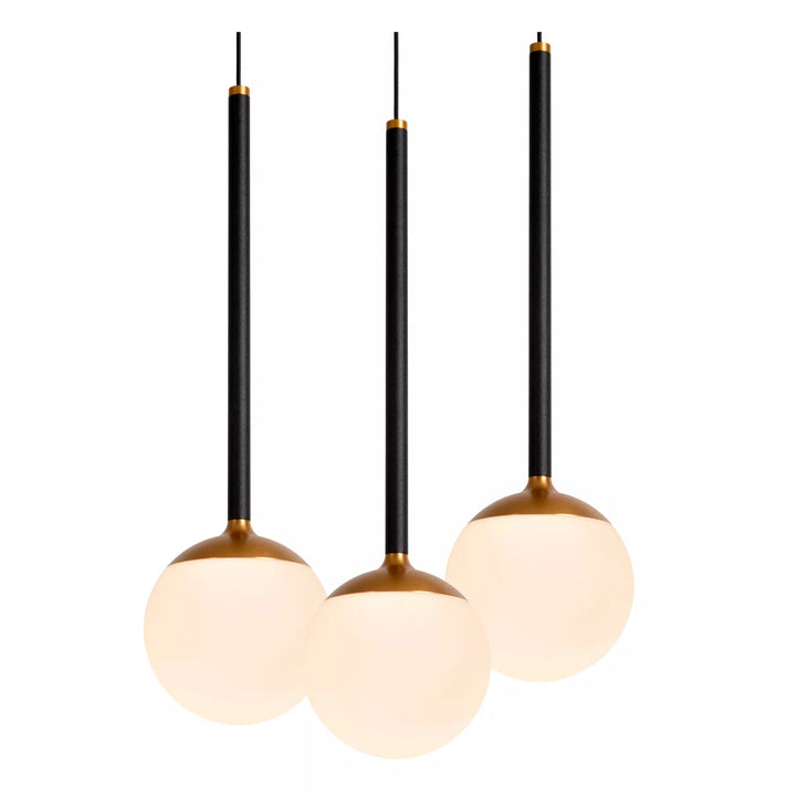 Calina takpendel 12 x 7,7W 2560 Kelvin - Dimbar-Takpendler-Lucide-Svart / Hvit-LC24404/70/30-Lightup.no