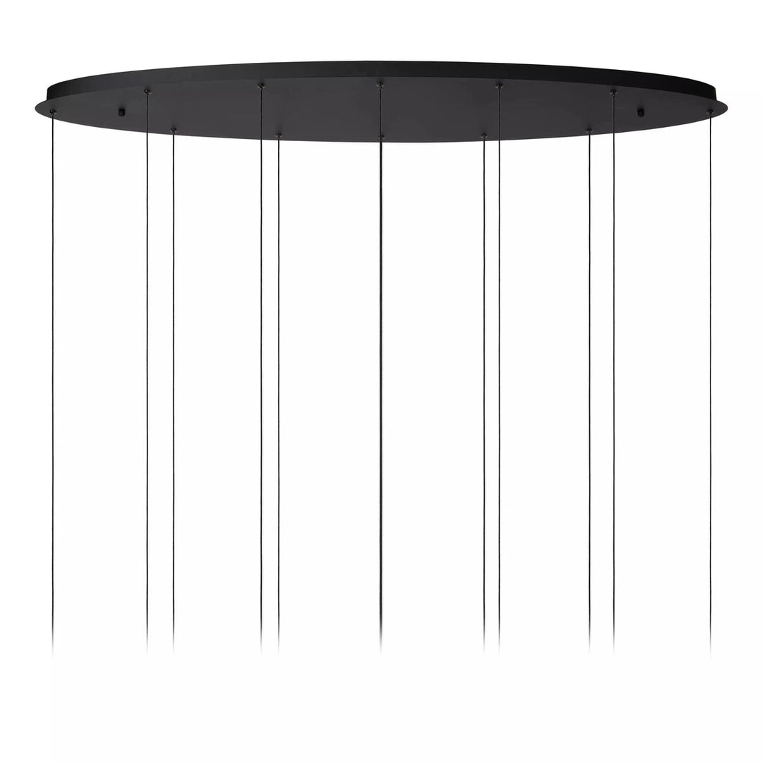 Calina takpendel 12 x 7,7W 2560 Kelvin - Dimbar-Takpendler-Lucide-Svart / Hvit-LC24404/70/30-Lightup.no