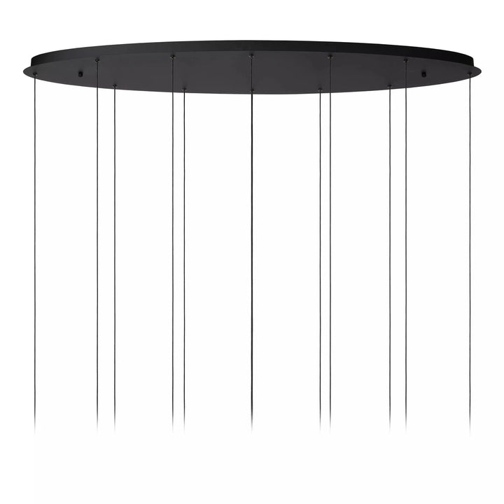 Calina takpendel 12 x 7,7W 2560 Kelvin - Dimbar-Takpendler-Lucide-Svart / Hvit-LC24404/70/30-Lightup.no