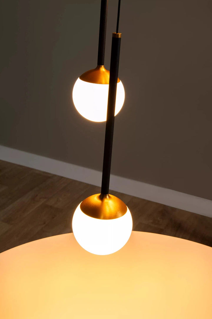 Calina takpendel 5 x 8,2W 2560 Kelvin - Dimbar-Takpendler-Lucide-Svart / Hvit-LC24404/35/30-Lightup.no