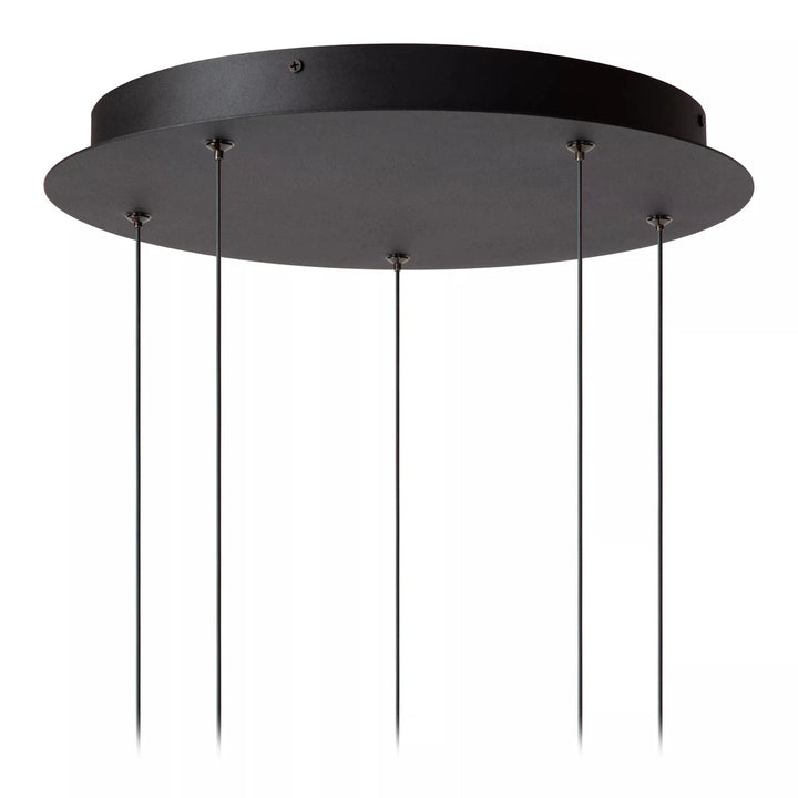 Calina takpendel 5 x 8,2W 2560 Kelvin - Dimbar-Takpendler-Lucide-Svart / Hvit-LC24404/35/30-Lightup.no