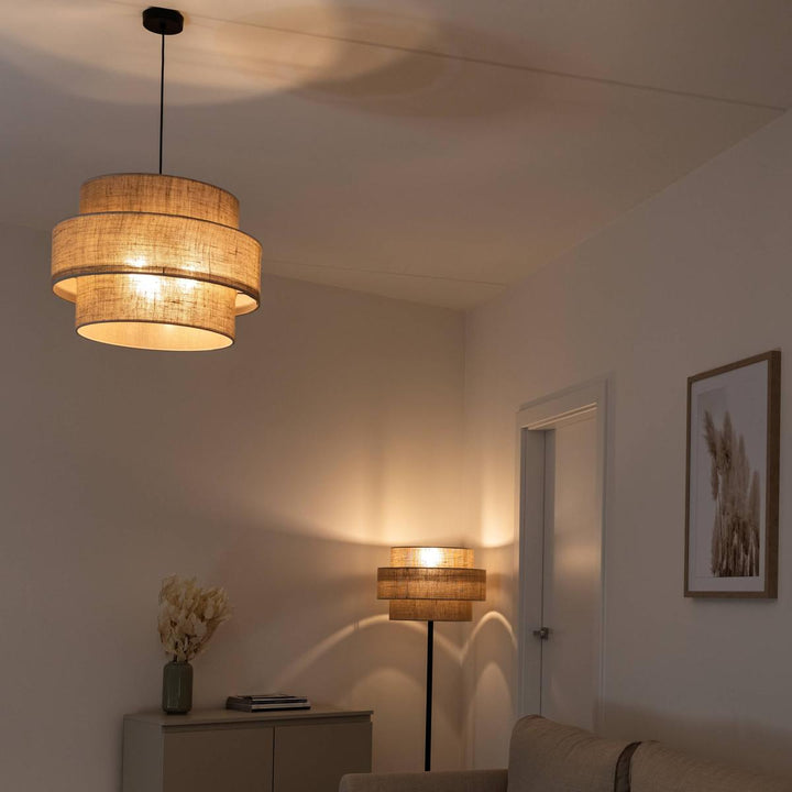 Calisto gulvlampe-Gulvlamper-TK Lighting-Natur-TK-5405-Lightup.no