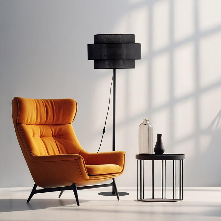 Calisto gulvlampe-Gulvlamper-TK Lighting-Svart-TK-5896-Lightup.no