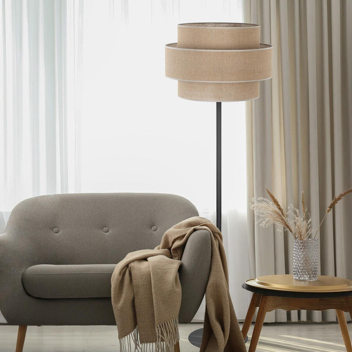 Calisto gulvlampe-Gulvlamper-TK Lighting-Svart-TK-5896-Lightup.no