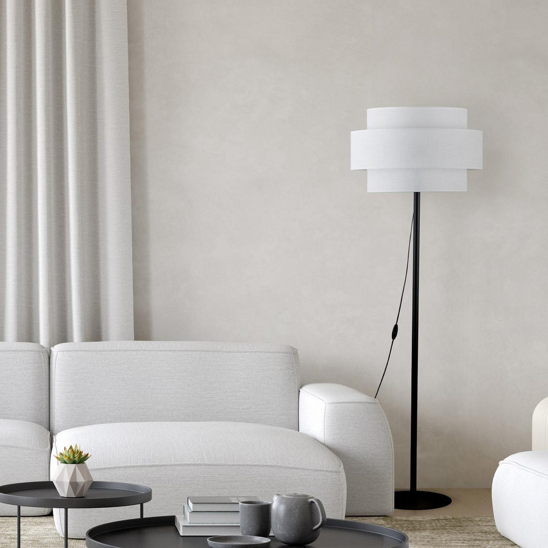 Calisto gulvlampe-Gulvlamper-TK Lighting-Svart-TK-5896-Lightup.no