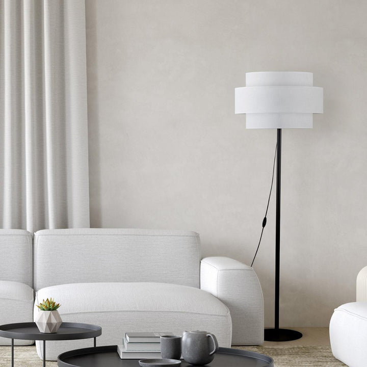 Calisto gulvlampe-Gulvlamper-TK Lighting-Svart-TK-5896-Lightup.no