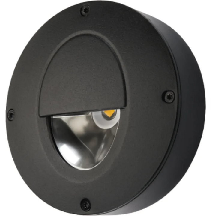 Callisto Wall 4W LED spot-Utebelysning vegg veggskjold-Sg Armaturen As-Svart-3100131-Lightup.no