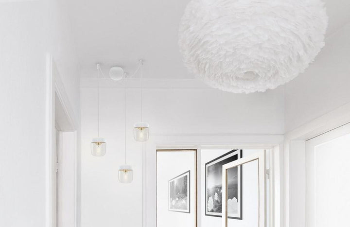 Cannonball Cluster 3 pendeloppheng-Takpendler-Umage-Svart-4092-Lightup.no