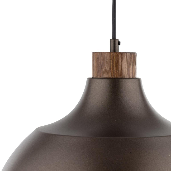 Cap takpendel 34 cm-Takpendler-TK Lighting-Svart-TK-2071-Lightup.no