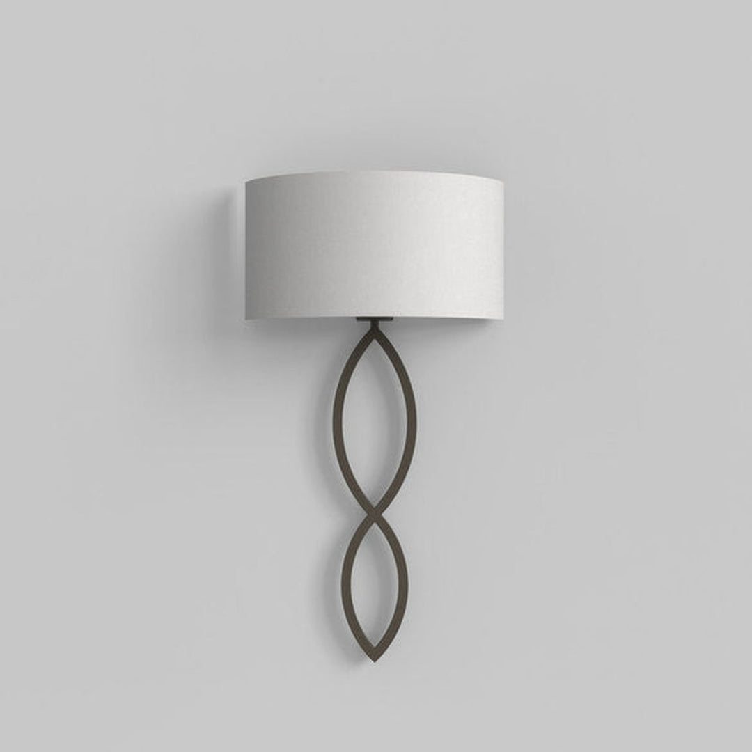 Caserta vegglampe-Vegglamper-Astro Lighting-Bronse / Hvit-Asg__1349010+5026001-Lightup.no