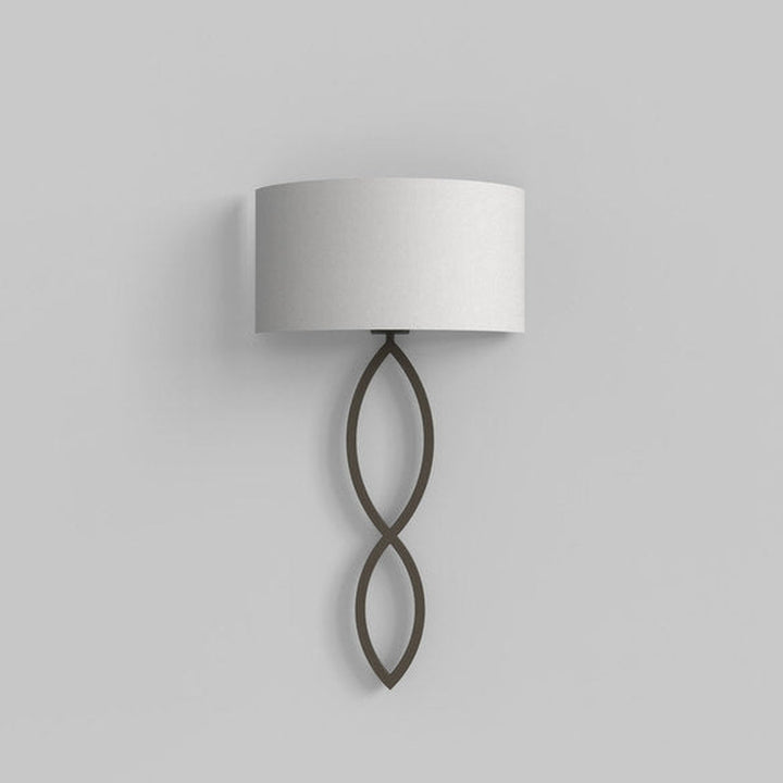 Caserta vegglampe-Vegglamper-Astro Lighting-Bronse / Hvit-Asg__1349010+5026001-Lightup.no
