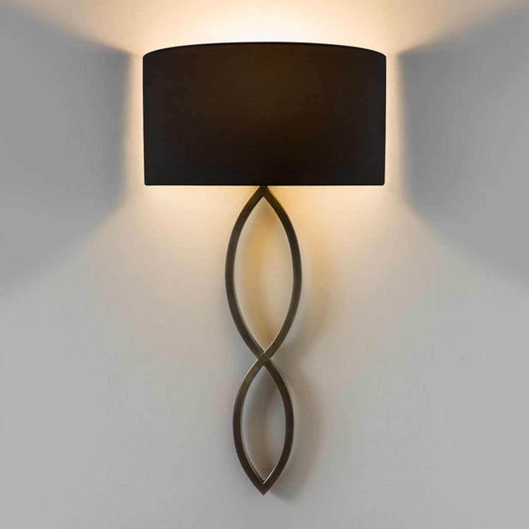 Caserta vegglampe-Vegglamper-Astro Lighting-Bronse / Hvit-Asg__1349010+5026001-Lightup.no