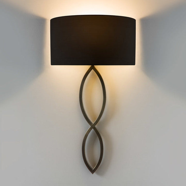 Caserta vegglampe-Vegglamper-Astro Lighting-Bronse / Hvit-Asg__1349010+5026001-Lightup.no