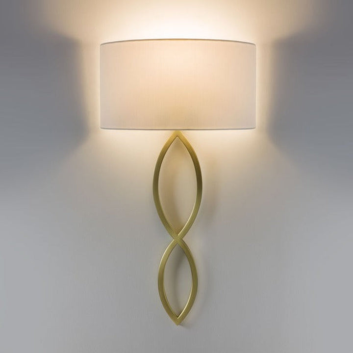 Caserta vegglampe-Vegglamper-Astro Lighting-Bronse / Hvit-Asg__1349010+5026001-Lightup.no