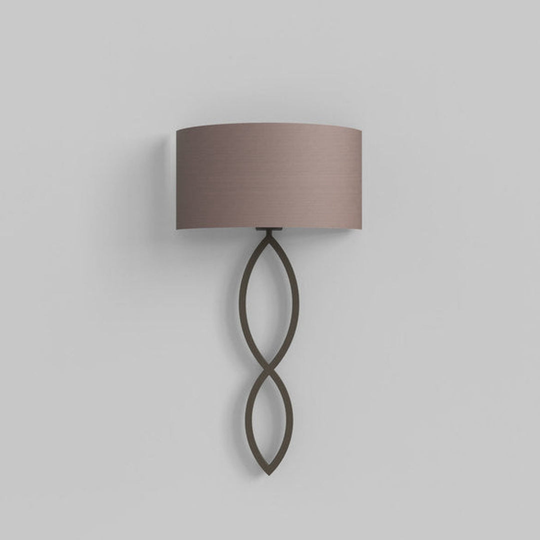 Caserta vegglampe-Vegglamper-Astro Lighting-Bronse / Hvit-Asg__1349010+5026001-Lightup.no