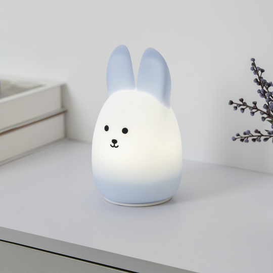 Castellino nattlampe hare - Oppladbar-Bordlamper-Eglo-Hvit-75947-Lightup.no