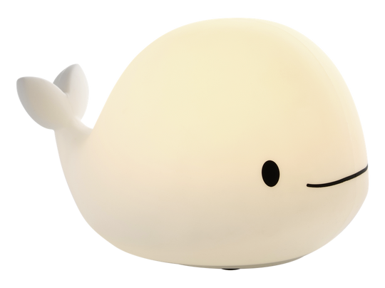 Castellino nattlampe hval - Oppladbar-Bordlamper-Eglo-Hvit-75944-Lightup.no