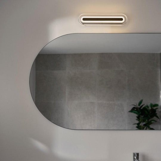 Cavara vegglampe 35 cm 11W 3000/4000 Kelvin IP44 - Dimbar-Baderomsbelysning vegglamper-Nordlux-Svart-2610201003-Lightup.no