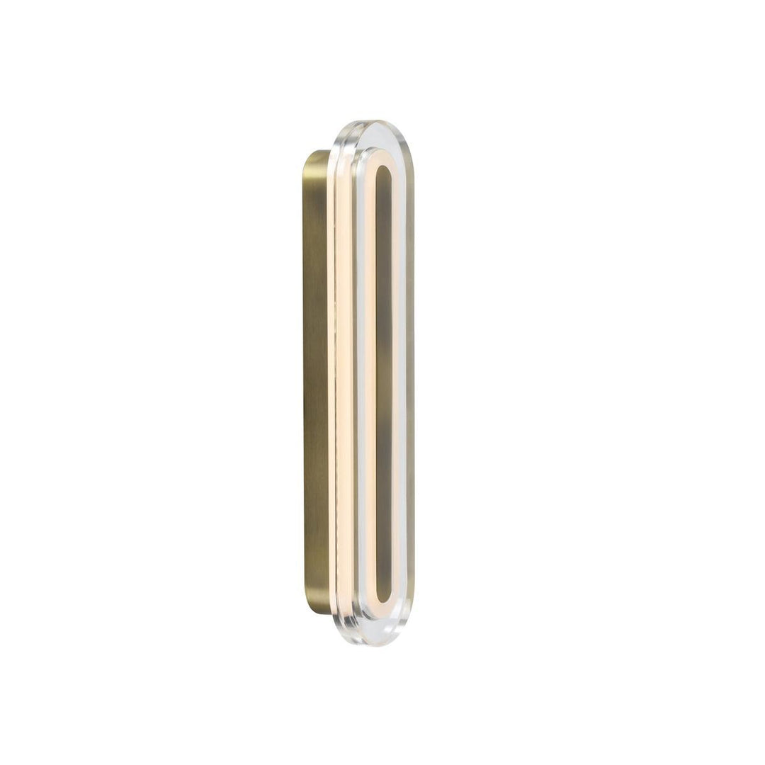 Cavara vegglampe 35 cm 11W 3000/4000 Kelvin IP44 - Dimbar-Baderomsbelysning vegglamper-Nordlux-Messing-2610201035-Lightup.no