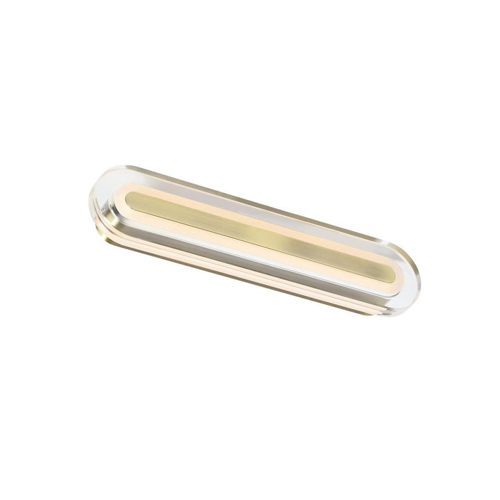 Cavara vegglampe 35 cm 11W 3000/4000 Kelvin IP44 - Dimbar-Baderomsbelysning vegglamper-Nordlux-Messing-2610201035-Lightup.no