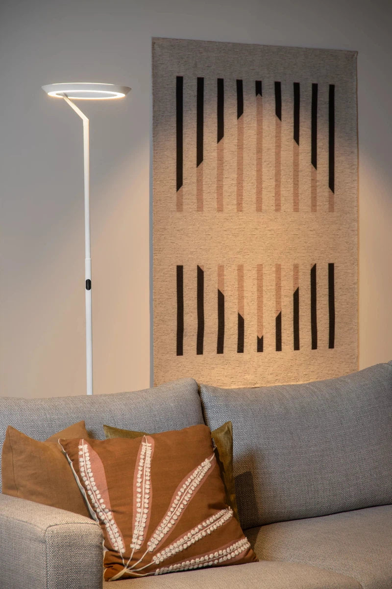 Celeste gulvlampe 174 cm 21 W 2700 Kelvin - Dimbar-Gulvlamper-Lucide-Hvit-LC03745/24/31-Lightup.no
