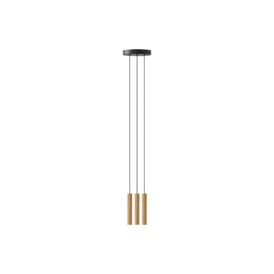 Chimes Cluster 3-Takpendler-Umage-Eik natur-2230-Lightup.no
